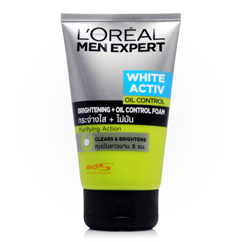 L'oreal 歐萊雅男士全效美白控油洗面奶100ml