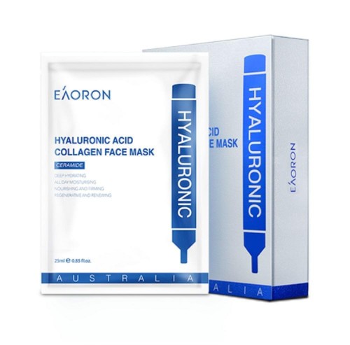 Eaoron 透明質酸膠原水光面膜5片裝