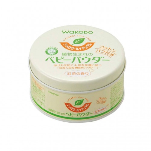 Wakodo 和光堂嬰兒用綠茶爽身粉120g